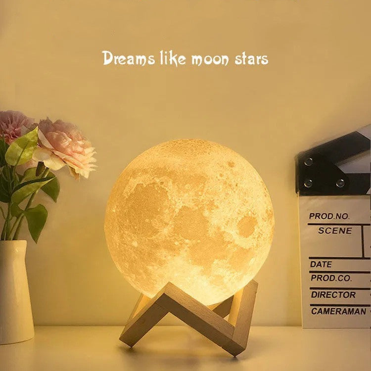 LunaGlow™ 3D Moonlight Lamp