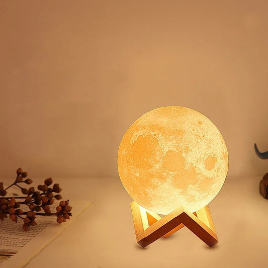 LunaGlow™ 3D Moonlight Lamp