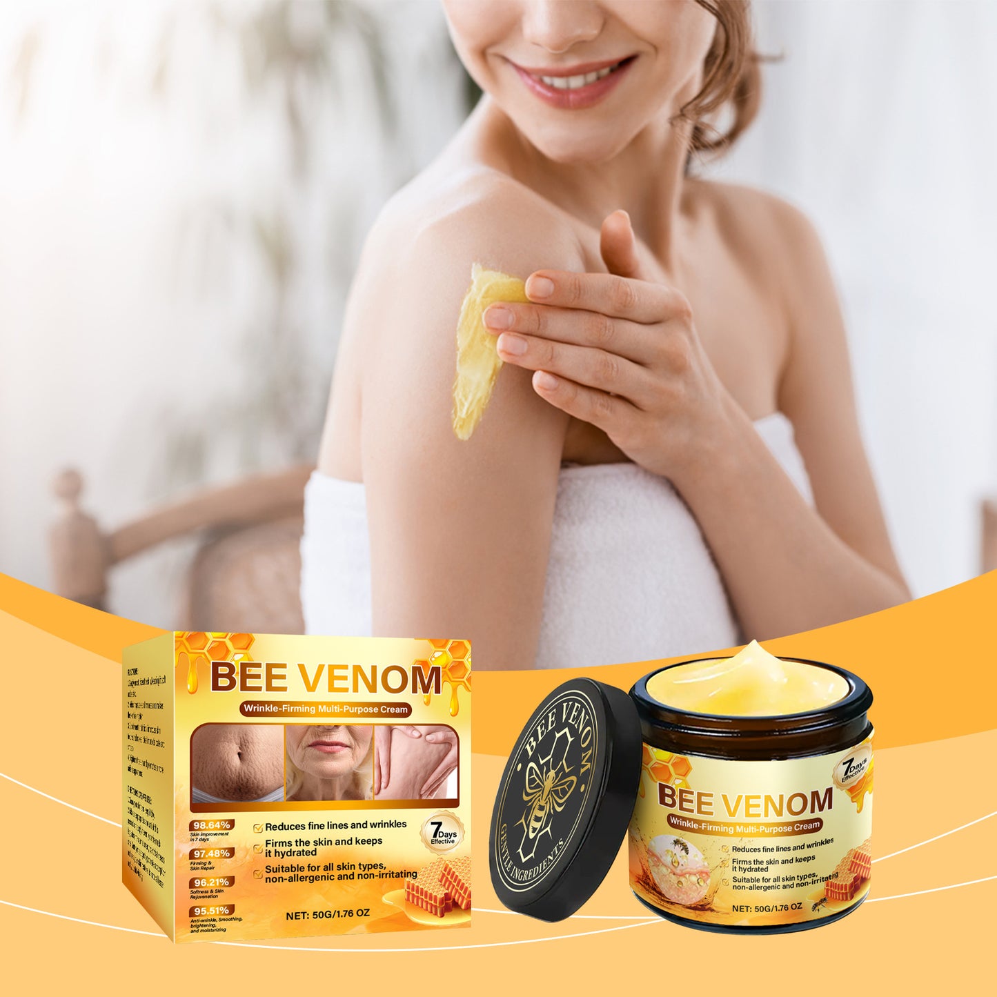 Mild Ingredients Nourish Skin Care Care Cream