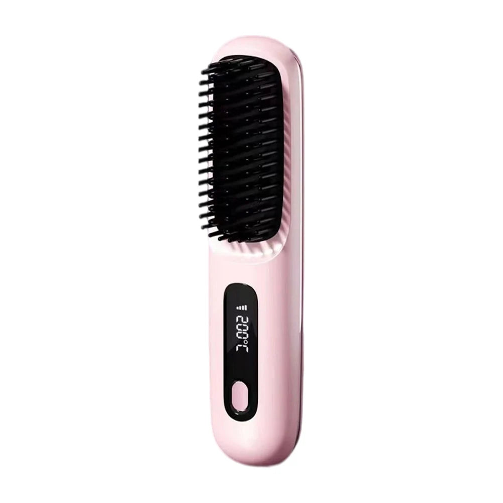 Numoya Portable Straightener Brush - GoBrush PRO