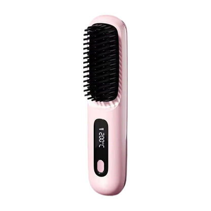 Numoya Portable Straightener Brush - GoBrush PRO