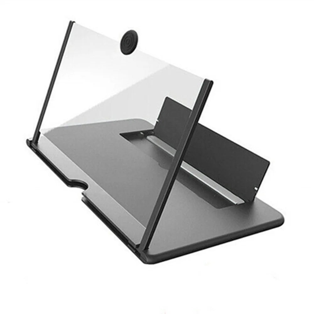 New 12 inch 3D Screen Amplifier HD Mobile Phone Screen Video Magnifier For Smartphone Holder Enlarged Screen Phone Stand Bracket