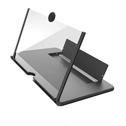 New 12 inch 3D Screen Amplifier HD Mobile Phone Screen Video Magnifier For Smartphone Holder Enlarged Screen Phone Stand Bracket
