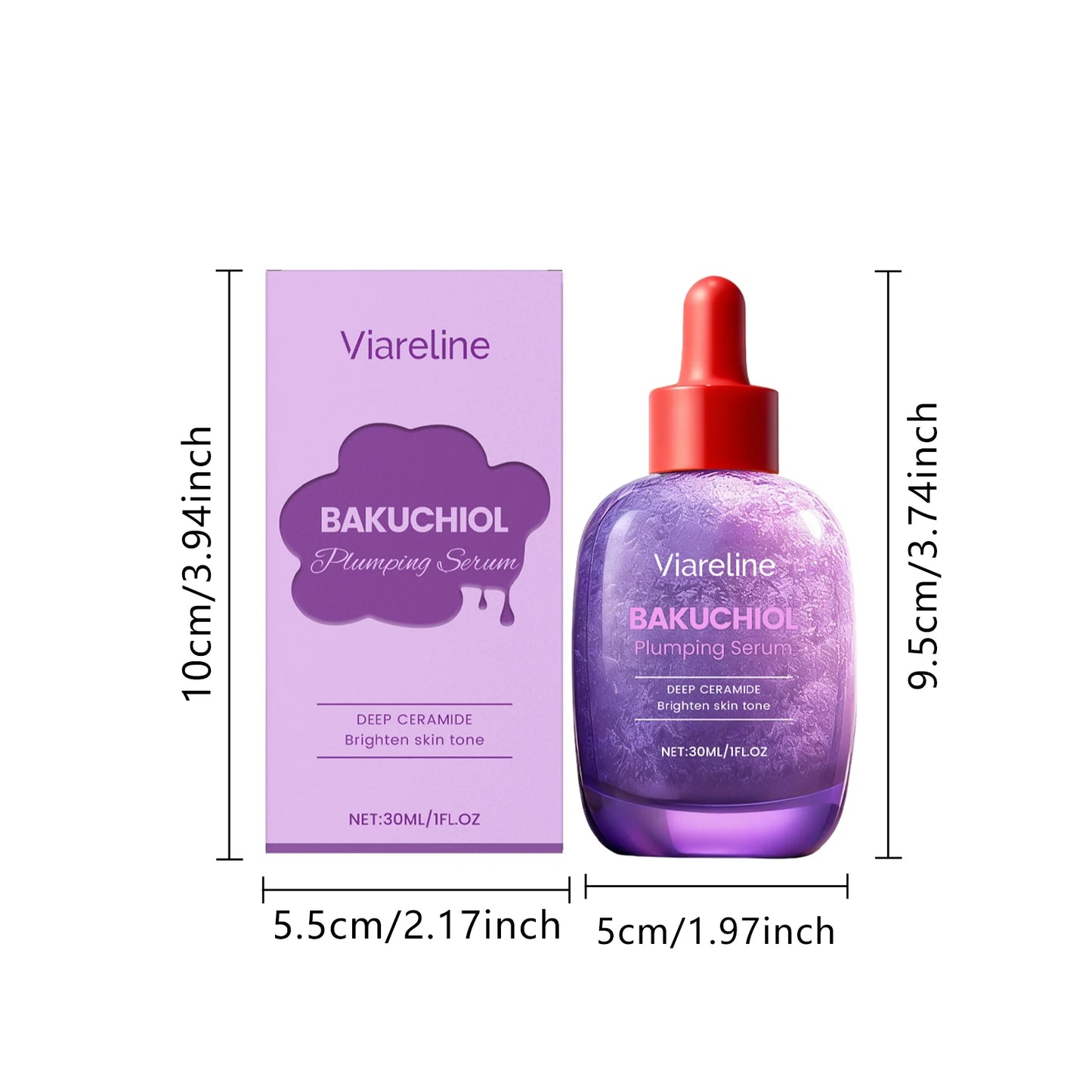 Viareline™ Bakuchiol Plumping Serum