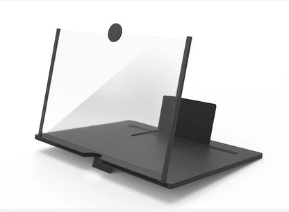 New 12 inch 3D Screen Amplifier HD Mobile Phone Screen Video Magnifier For Smartphone Holder Enlarged Screen Phone Stand Bracket