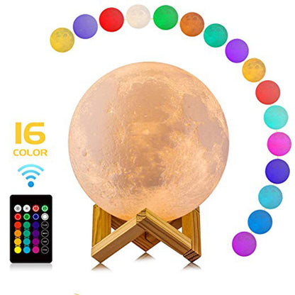 LunaGlow™ 3D Moonlight Lamp